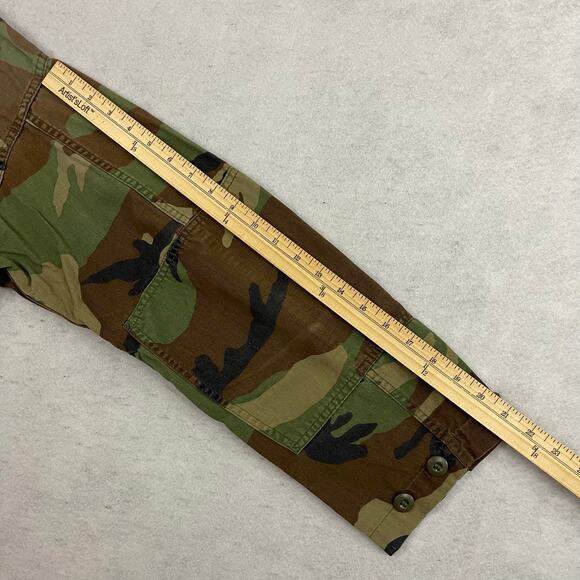 Military Surplus USMC Uniform Shirt Adult Small Woodland Camouflage LARP Shacket - Picture 6 of 15